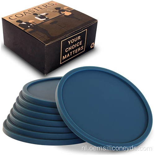 Food Grade Siliconen Coaster Sets